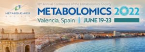 Metabolomics Society Valencia, Spain 2022 Banner