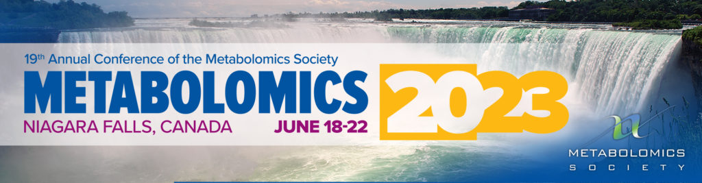 Metabolomics Society Niagara Falls, Canada 2023 Banner