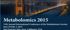 Metabolomics 2015 - San Francisco Workshops