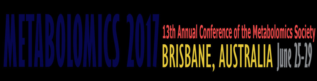 Metabolomics Society Brisbane, Australia 2017 Banner