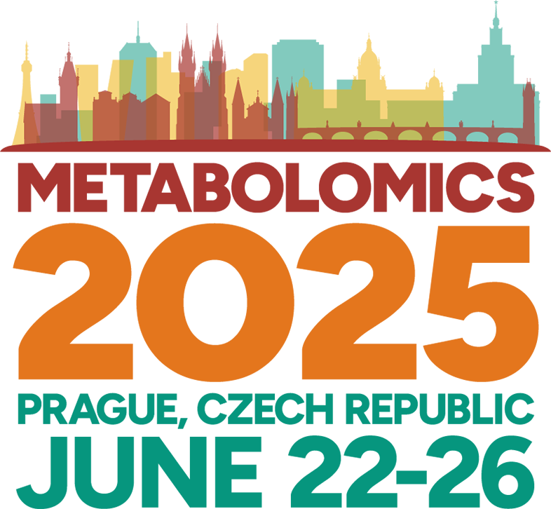 Metabolomics 21st Annual Conference in Prague, Czech Republic June 22 - 26 2025 Stacked Logo