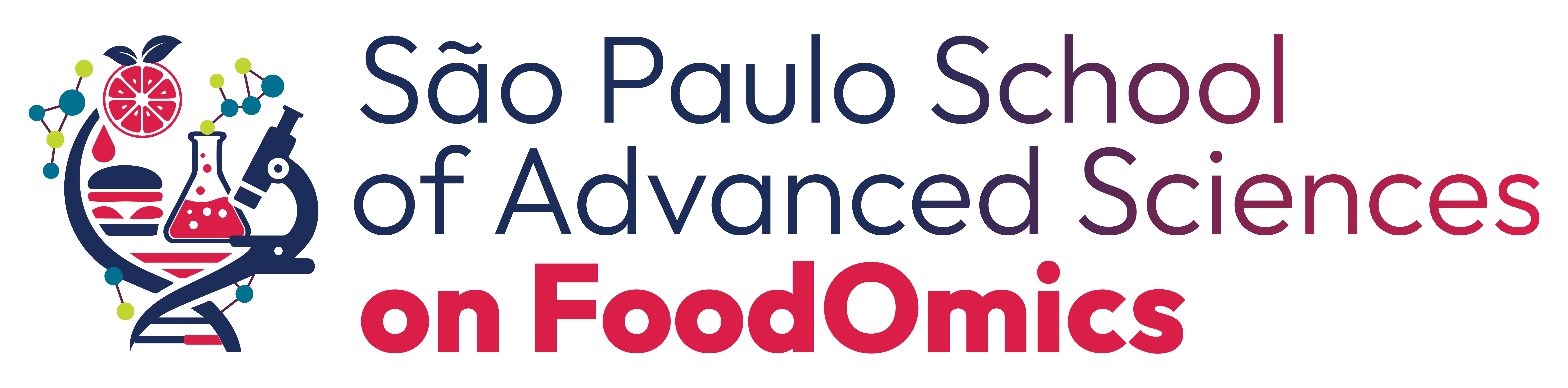 São Paulo School of Advanced Science on FoodOmics logo