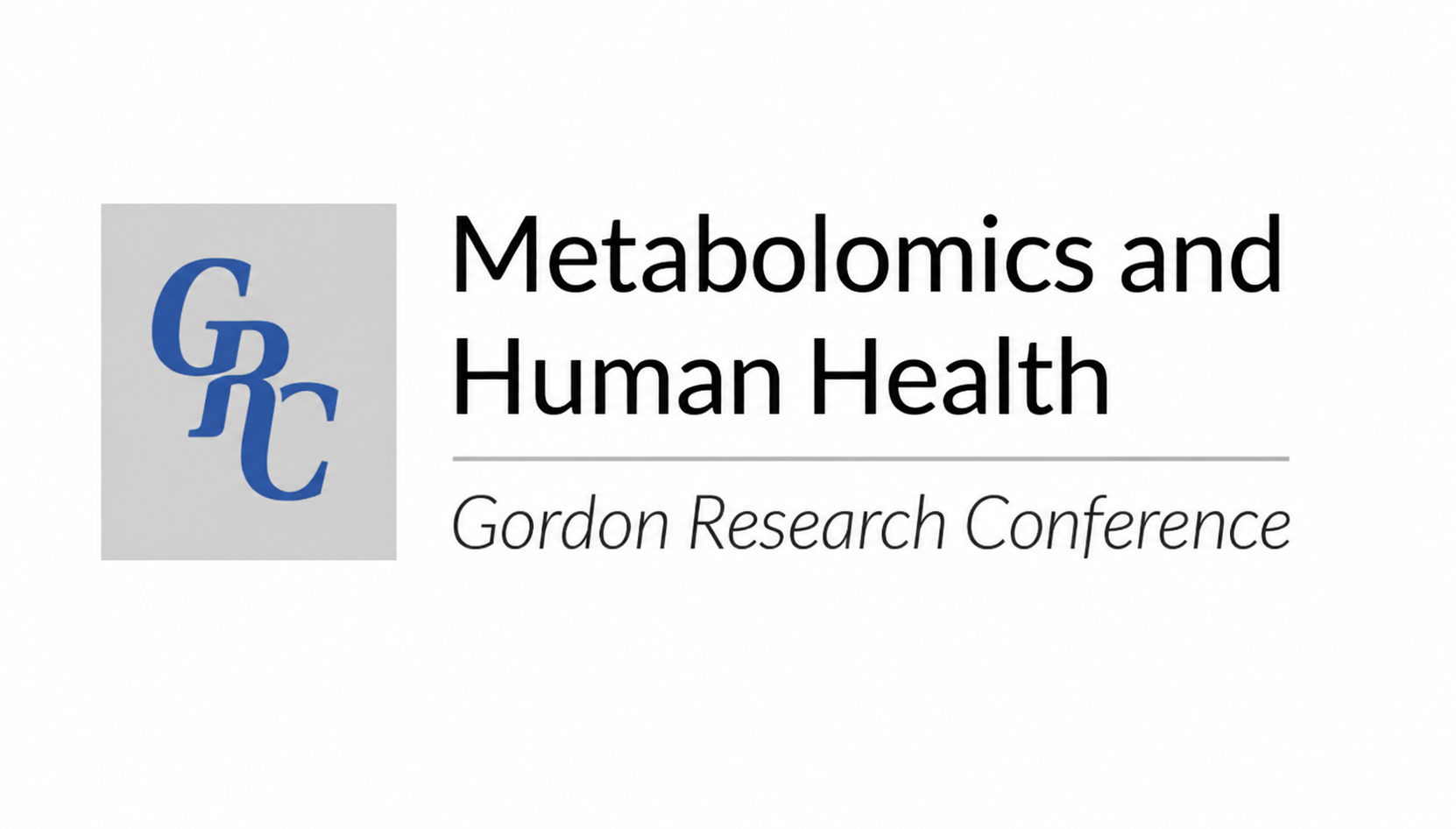 Metabolomics and Human Health - Gordon Research Conference Logo